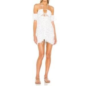 For Love & Lemons X Revolve Sand Dollar Mini Dress - M